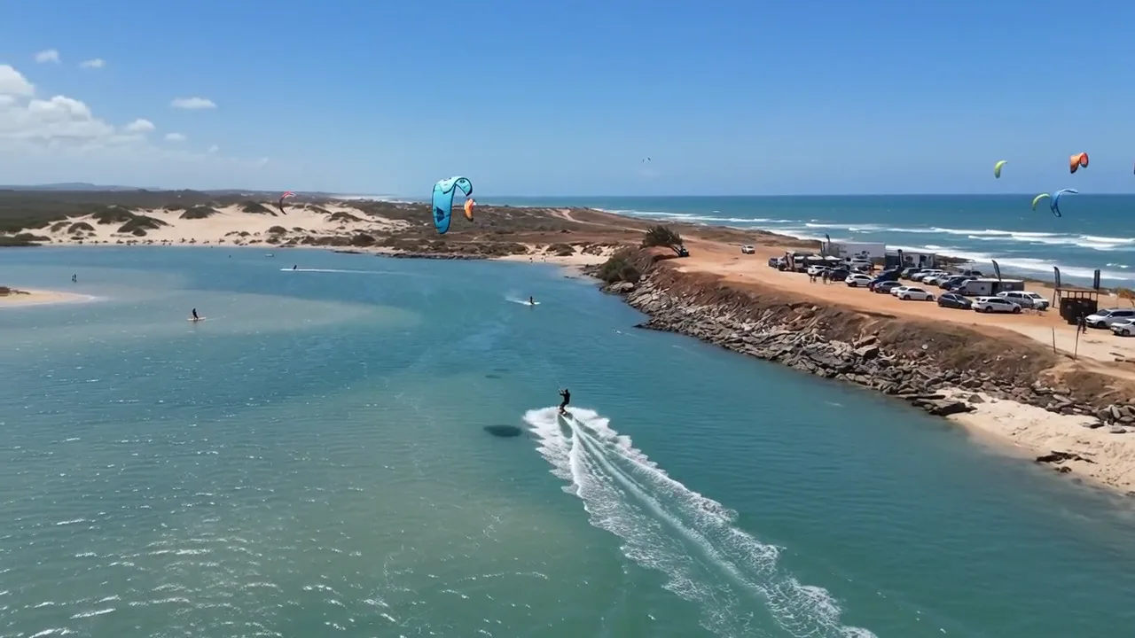 Kitesurf em Cofeco
