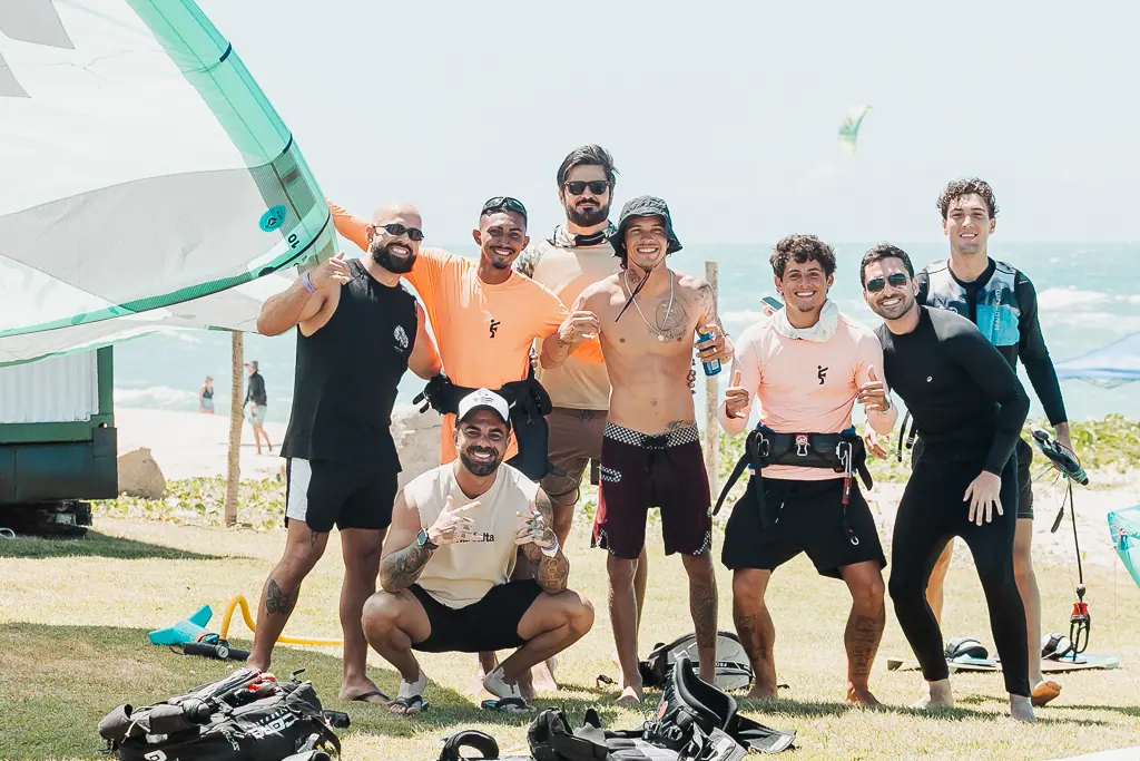 Momento de liberdade na Full Kite