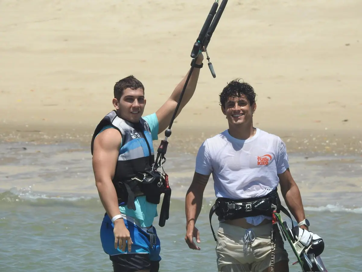 Momento de liberdade na Full Kite